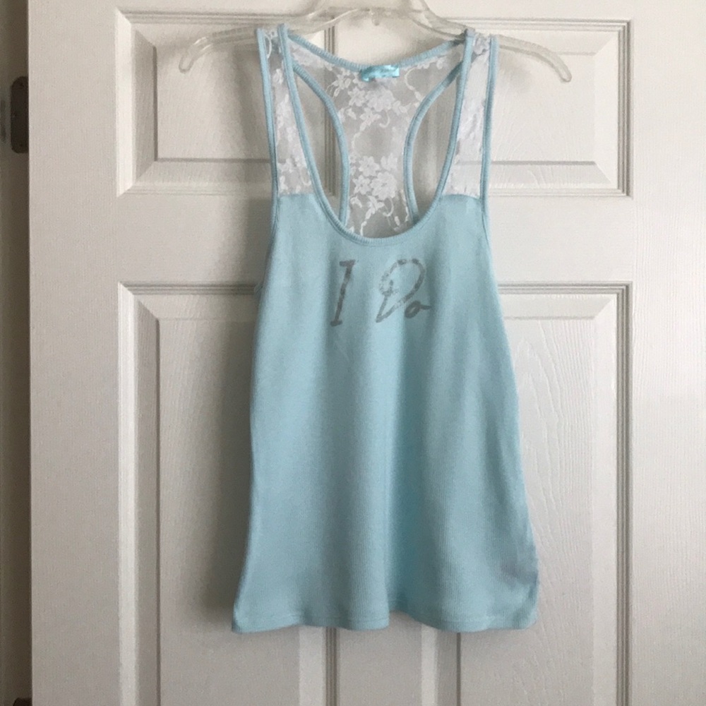 Betsy Johnson lace bride shirt (item 017)